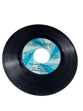 The Poppy Family Vinyl Record 45 RPM Endless Sleep/Which Way You Goin Billy?